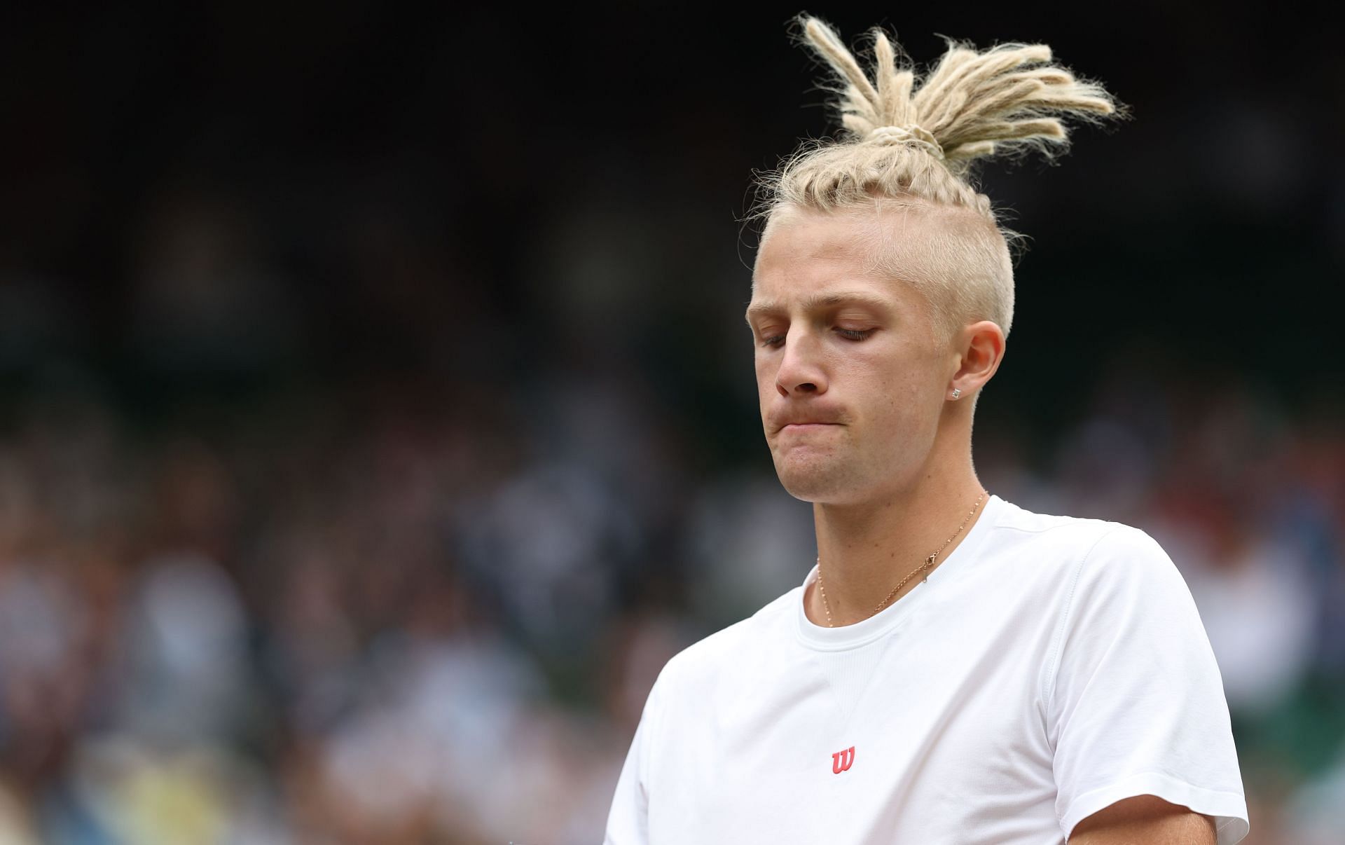 Mark Lajal beat Reilly Opelka in the qualifiers. (Source: Getty)